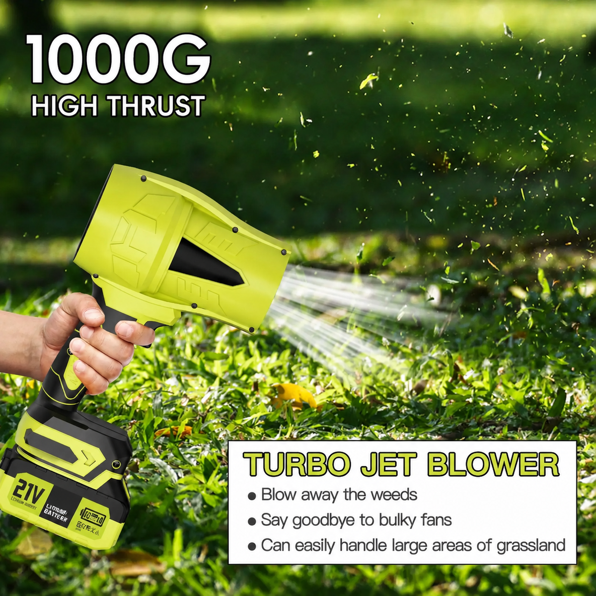 📢 Flash Sales 🔥 21V Cordless Car Cleaning Kit with 1000 PSI Pressure Washer & 1000G Turbo Leaf Blower