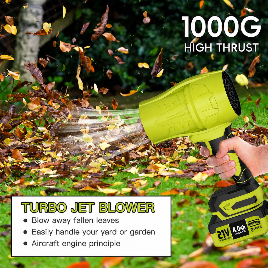 📢 Flash Sales 🔥 21V Cordless Car Cleaning Kit with 1000 PSI Pressure Washer & 1000G Turbo Leaf Blower
