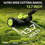 🔥Summer Sale-Cordless 3-in-1 Lawn Mower Tool,21V Cordless Lawn Mower Trimmer