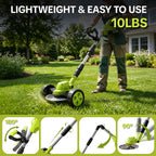 🔥Summer Sale-Cordless 3-in-1 Lawn Mower Tool,21V Cordless Lawn Mower Trimmer