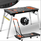 Direct-to-Consumer Savings💰7-in-1 Multifunctional Garage Folding Portable Workbench