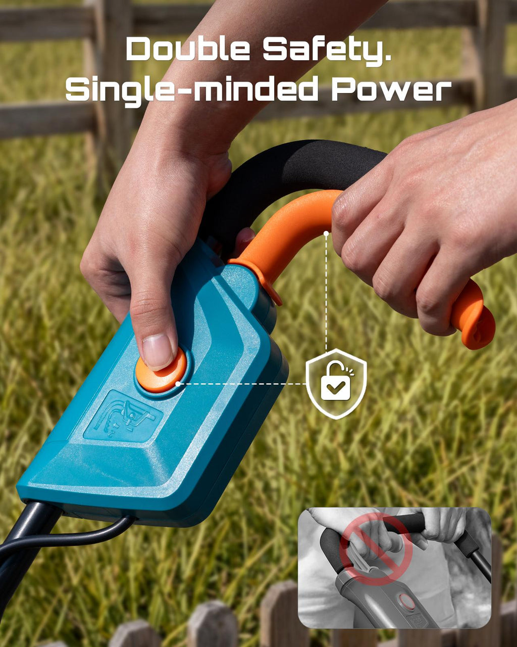 SUMMER SALE-40V Cordless Electric Tiller Cultivator,600 RPM Rototiller, 2x 5000mAh Batteries,18" Depth 12" Width