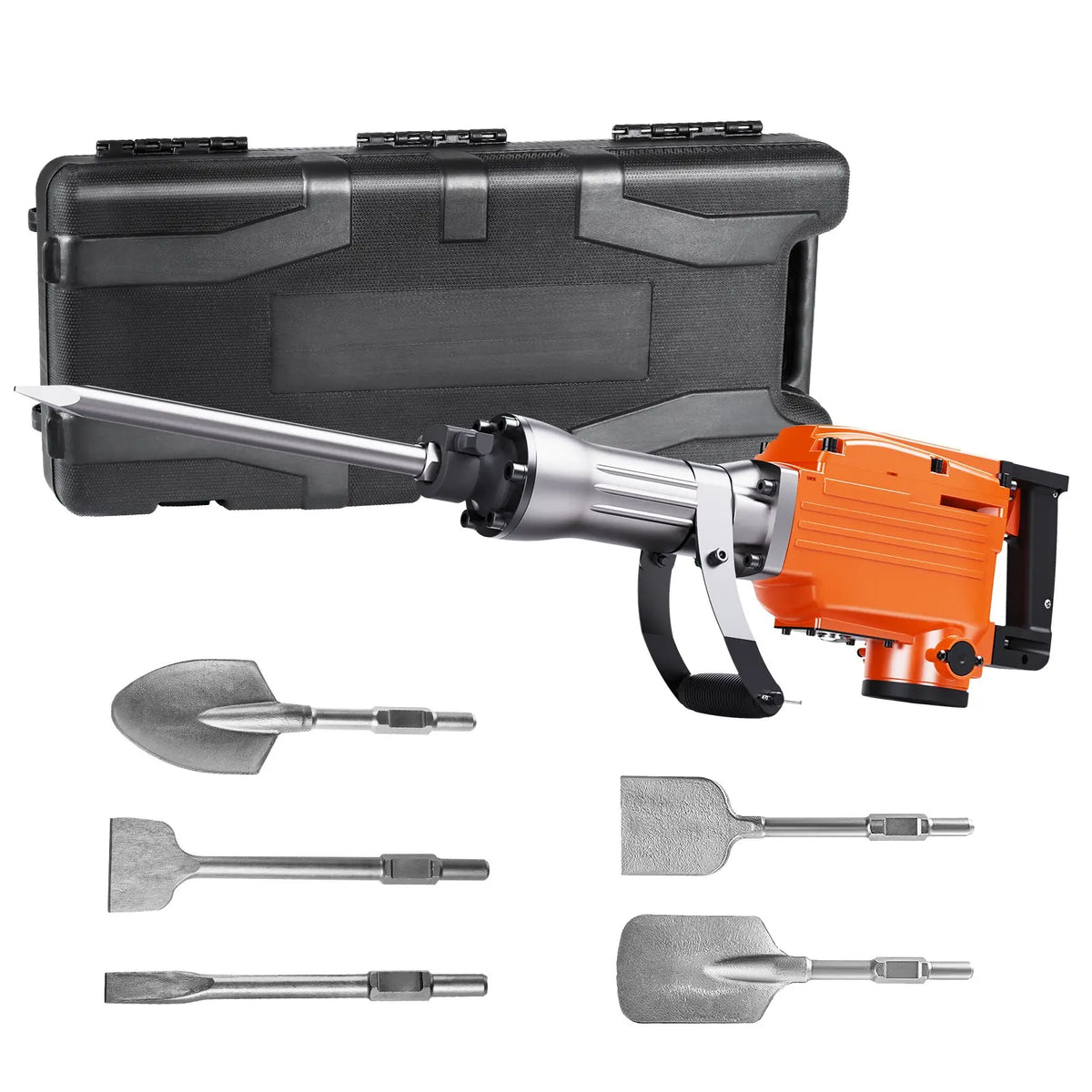 ⚡SUMMER SALE-2200W Heavy Duty Electric Demolition Hammer Concrete Breaker🛠️